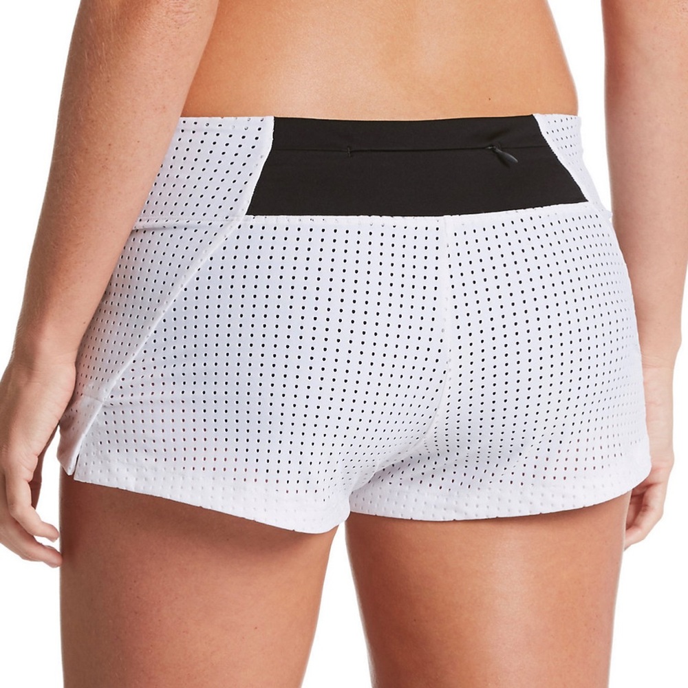 SOLD Nike women’s mesh swim shorts: Large White